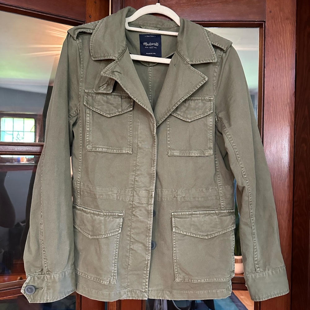 Madewell cargo jacket SIZE MEDIUM
